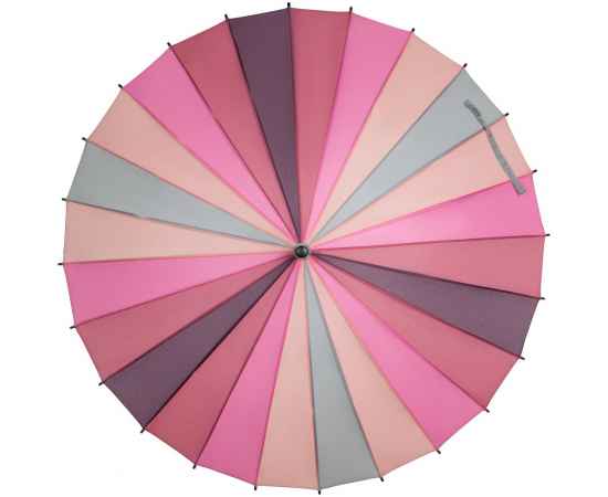 Зонт-трость «Спектр», розовый, Цвет: розовый, Размер: Длина 80 см
