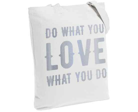 Холщовая сумка Do Love, молочно-белая, Цвет: белый, Размер: 35х38х6 см
