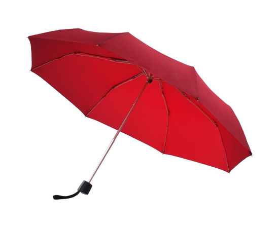 Зонт складной Fiber Alu Light, красный, Цвет: красный, Размер: длина 53 см