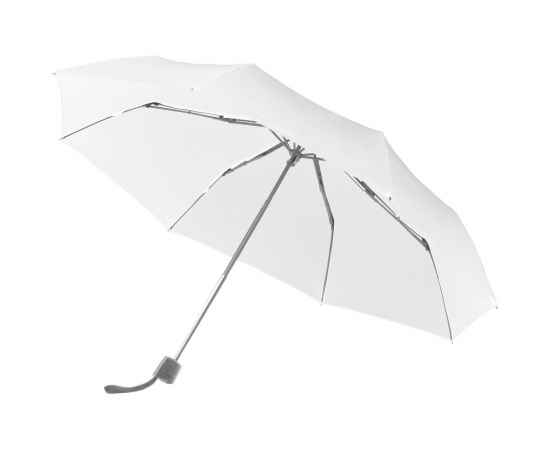 Зонт складной Fiber Alu Light, белый, Цвет: белый, Размер: длина 53 см