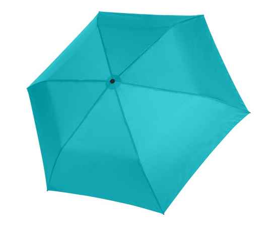 Зонт складной Zero 99, голубой, Цвет: голубой, Размер: длина 49 см