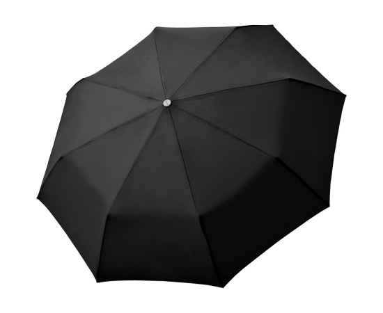 Зонт складной Carbonsteel Magic, черный, Цвет: черный, Размер: длина 53 см