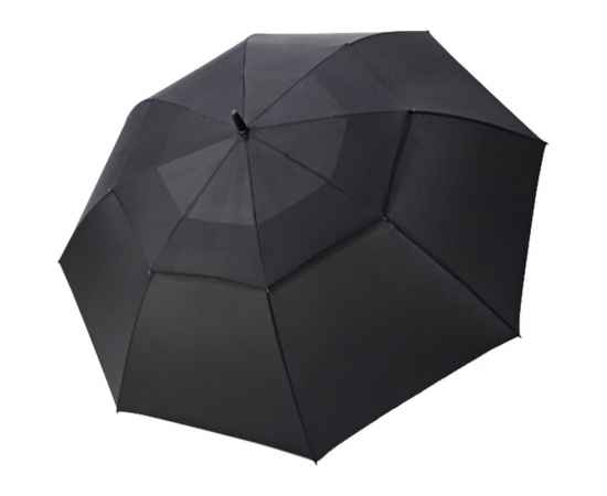 Зонт-трость Fiber Golf Air, черный, Цвет: черный, Размер: длина 102 см