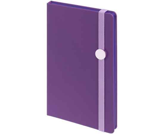 Блокнот Shall Round, фиолетовый, Цвет: фиолетовый, Размер: белый