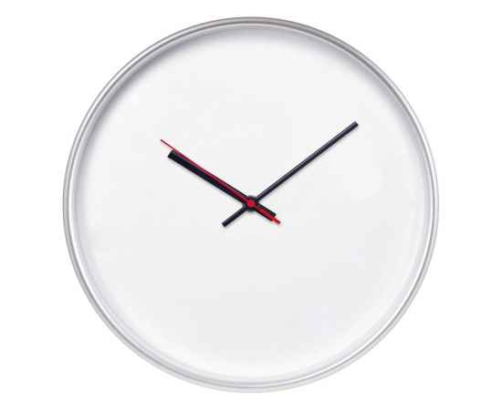 Часы настенные ChronoTop, серебристые, Цвет: серебристый, Размер: 30