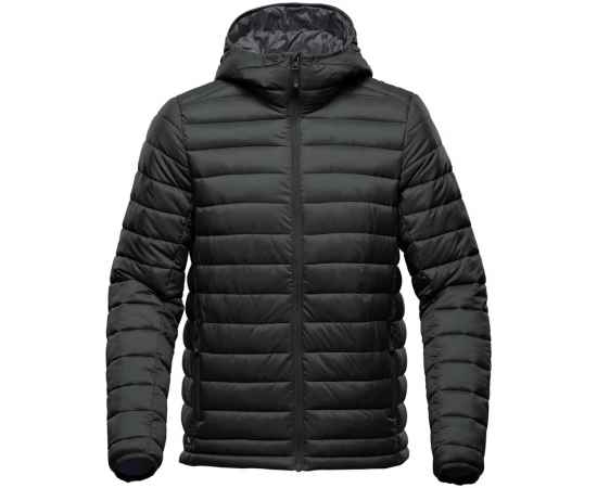 Куртка компактная мужская Stavanger черная с серым, размер S, Цвет: черный, Размер: S