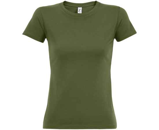 Футболка женская Imperial Women 190, зеленый хаки, размер S, Цвет: зеленый, хаки, Размер: S