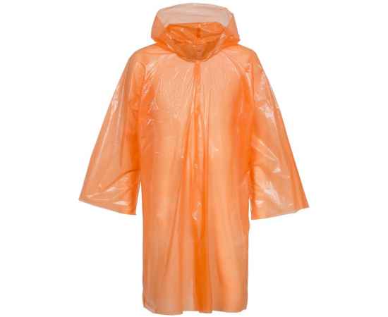 Дождевик-плащ BrightWay, оранжевый, Цвет: оранжевый, Размер: 105х85 см