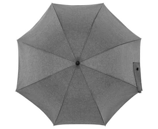 Зонт-трость rainVestment, светло-серый меланж, Цвет: серый меланж, Размер: Длина 84 см