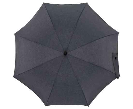 Зонт-трость rainVestment, темно-синий меланж, Цвет: темно-синий, Размер: Длина 84 см