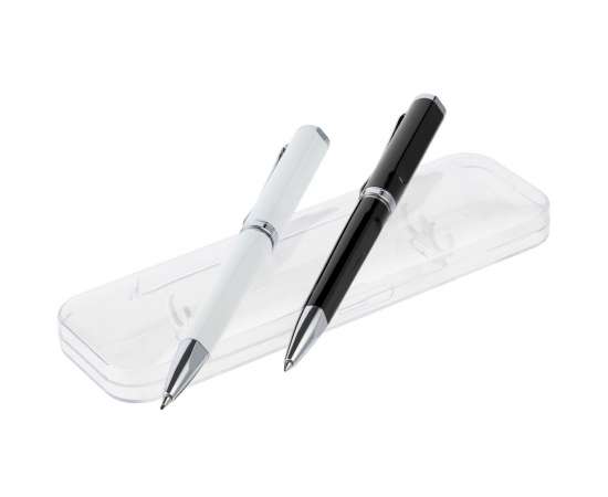 Набор Phase: ручка и карандаш, черный с белым, Цвет: черный, Размер: ручка: 13