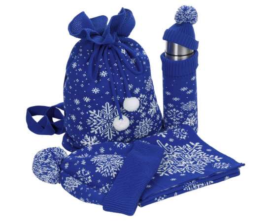 Набор Snow Fairy, синий, Цвет: синий, Размер: сумка: 28х40 см
