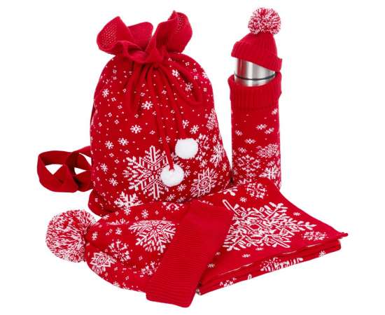 Набор Snow Fairy, красный, Цвет: красный, Размер: сумка: 28х40 см