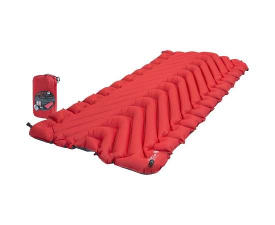 Надувной коврик Insulated Static V Luxe, красный, Цвет: красный, Размер: 76