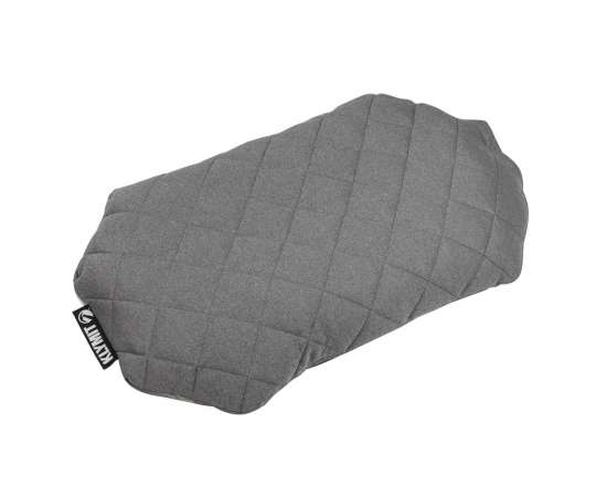Надувная подушка Pillow Luxe, серая, Размер: 56х32х14 с