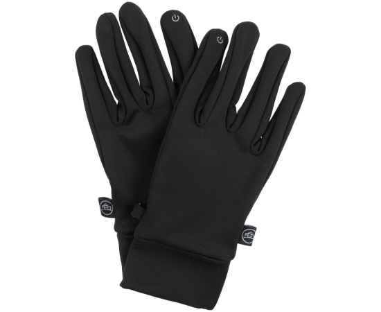 Перчатки Knitted Touch черные, размер XXL, Цвет: черный, Размер: M