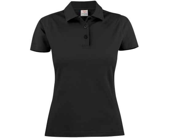 Рубашка поло женская Surf Lady, черная G_1547.300, Цвет: черный, Размер: M