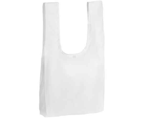 Складная сумка для покупок Packins, белая, Цвет: белый, Размер: в сложенном виде: 11x7x2с