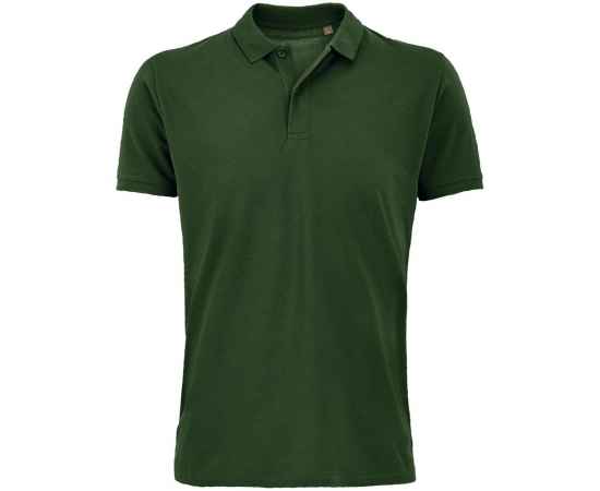Рубашка поло мужская Planet Men, темно-зеленая G_035662643XL, Цвет: зеленый, Размер: 3XL