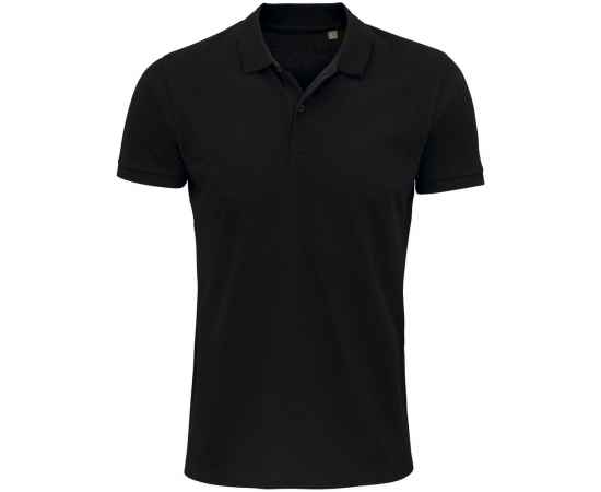 Рубашка поло мужская Planet Men, черная G_03566312S, Цвет: черный, Размер: S