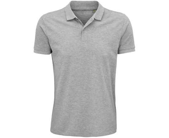 Рубашка поло мужская Planet Men, серый меланж G_035663605XL, Цвет: серый меланж, Размер: 5XL