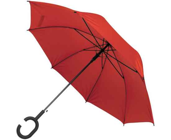 Зонт-трость Charme, красный, Цвет: красный, Размер: диаметр купола 101 см
