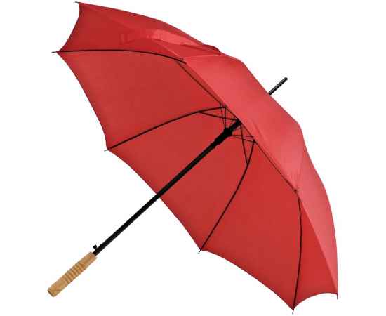 Зонт-трость Lido, красный, Цвет: красный, Размер: диаметр купола 104 см