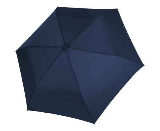 Зонт складной Zero Large, темно-синий, Цвет: темно-синий, Размер: диаметр купола 100 с
