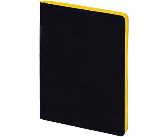 Ежедневник Slip, недатированный, черный с желтым G_16022.38, Цвет: желтый, Размер: 15
