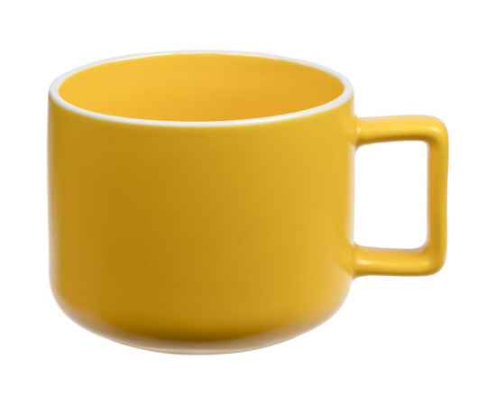 Чашка Fusion, желтая, Цвет: желтый, Размер: диаметр 9