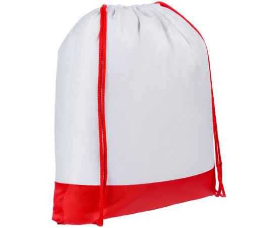 Рюкзак детский Classna, белый с красным, Цвет: красный, Размер: 32х35 см