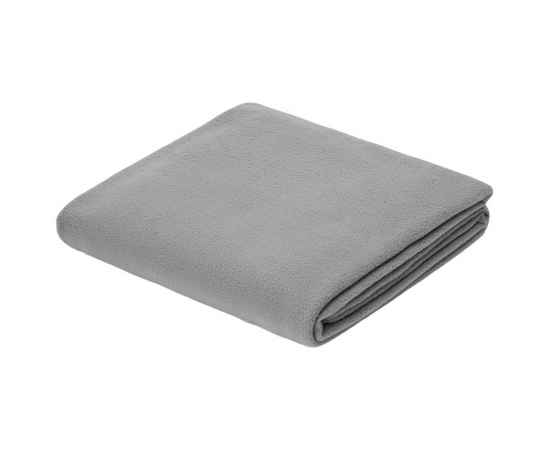 Флисовый плед Warm&Peace XL, серый, Цвет: серый, Размер: 200х145 см