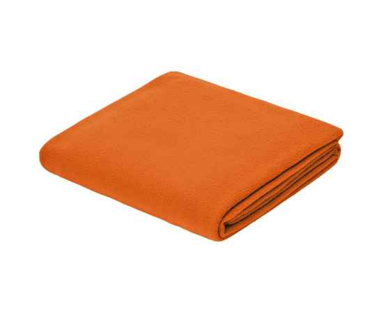 Флисовый плед Warm&Peace XL, оранжевый, Цвет: оранжевый, Размер: 200х145 см