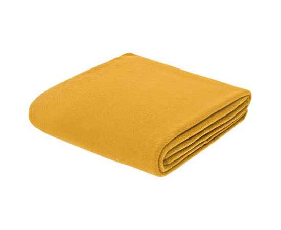 Флисовый плед Warm&Peace XL, желтый, Цвет: желтый, Размер: 200х145 см