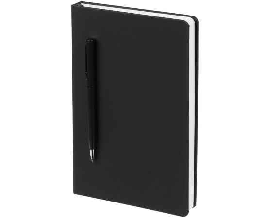 Ежедневник Magnet Shall с ручкой, черный G_15058.30, Цвет: черный, Размер: 13х20