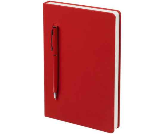 Ежедневник Magnet Shall с ручкой, красный G_15058.50, Цвет: красный, Размер: 13х20