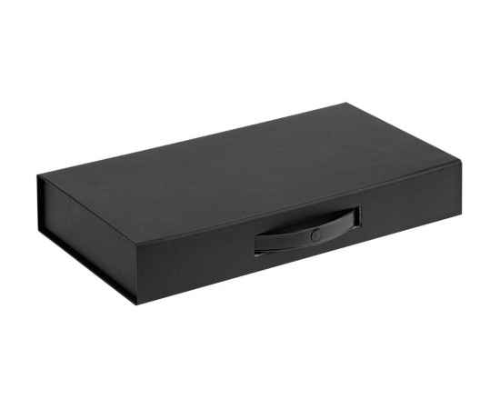 Коробка с ручкой Platt, черная, Цвет: черный, Размер: 35
