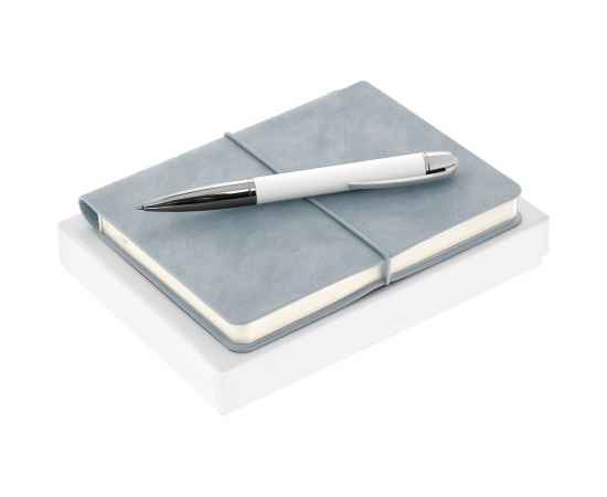Набор Business Diary Mini, серый, Цвет: серый, Размер: 17х13х2
