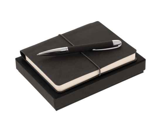 Набор Business Diary Mini, черный, Цвет: черный, Размер: 17х13х2