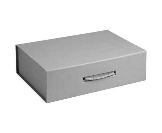 Коробка Case, подарочная, серая матовая, Цвет: серый, Размер: 35