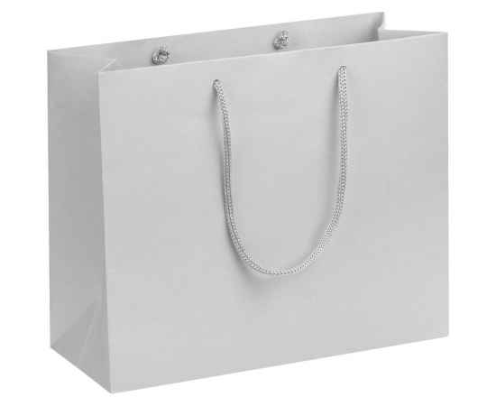 Пакет бумажный Porta S, серый, Цвет: серый, Размер: 20х25х10 см