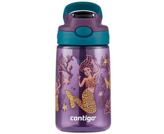 Бутылка для воды детская Gizmo Flip Mermaids, Объем: 400, Размер: 10,8x7,7x17,2 см