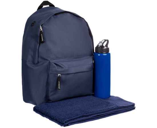 Набор Active, ver.2, синий, Цвет: синий, Размер: рюкзак: 28х40x14 см