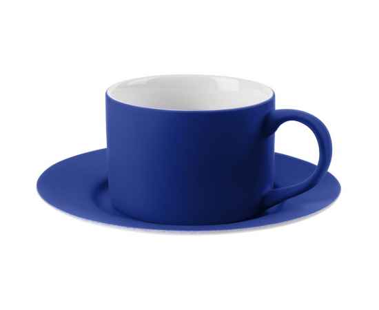 Чайная пара Best Morning, синяя, Объем: 250, Размер: чашка: диаметр 8