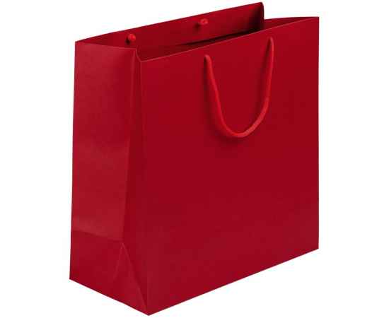 Пакет бумажный Porta L, красный, Цвет: красный, Размер: 35x35x16 см