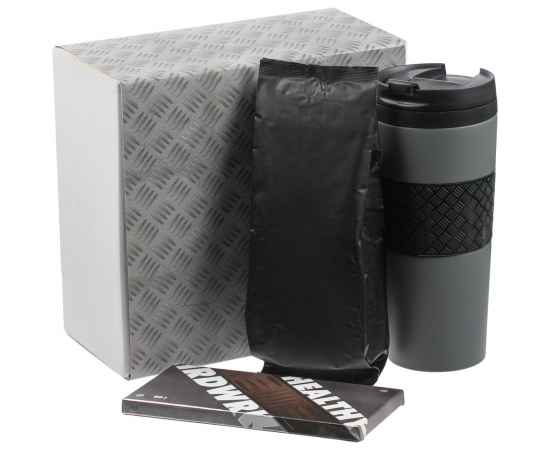 Набор Hard Work — Pit Stop, кофе в белой упаковке, Размер: коробка: 21,5х20,5х10,8 см