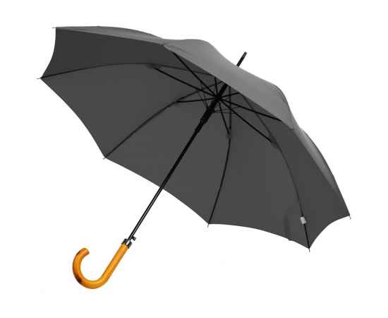 Зонт-трость LockWood, серый, Цвет: серый, Размер: длина 89 см
