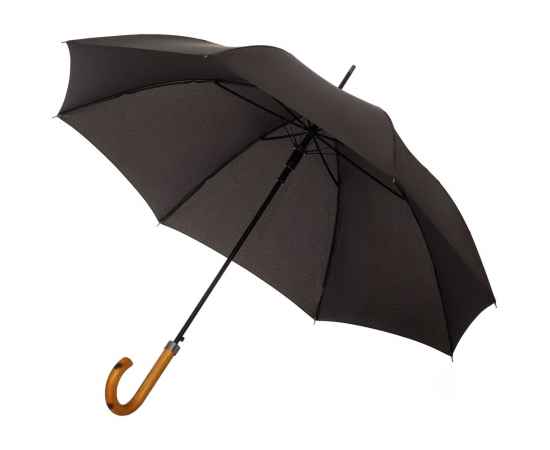 Зонт-трость LockWood, черный, Цвет: черный, Размер: длина 89 см