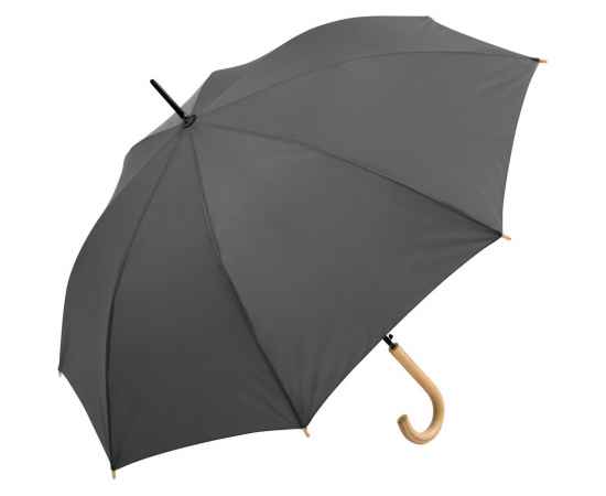 Зонт-трость OkoBrella, серый, Цвет: серый, Размер: длина 85 см