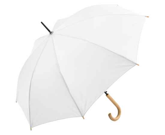 Зонт-трость OkoBrella, белый, Цвет: белый, Размер: длина 85 см